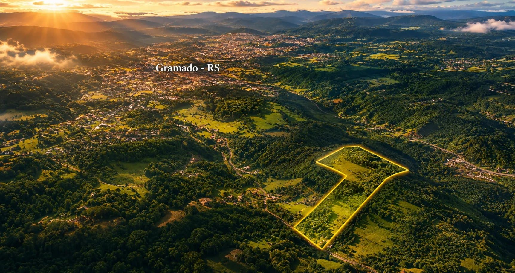 Área Exclusiva de 30 Hectares na Linha Bonita – Gramado/RS